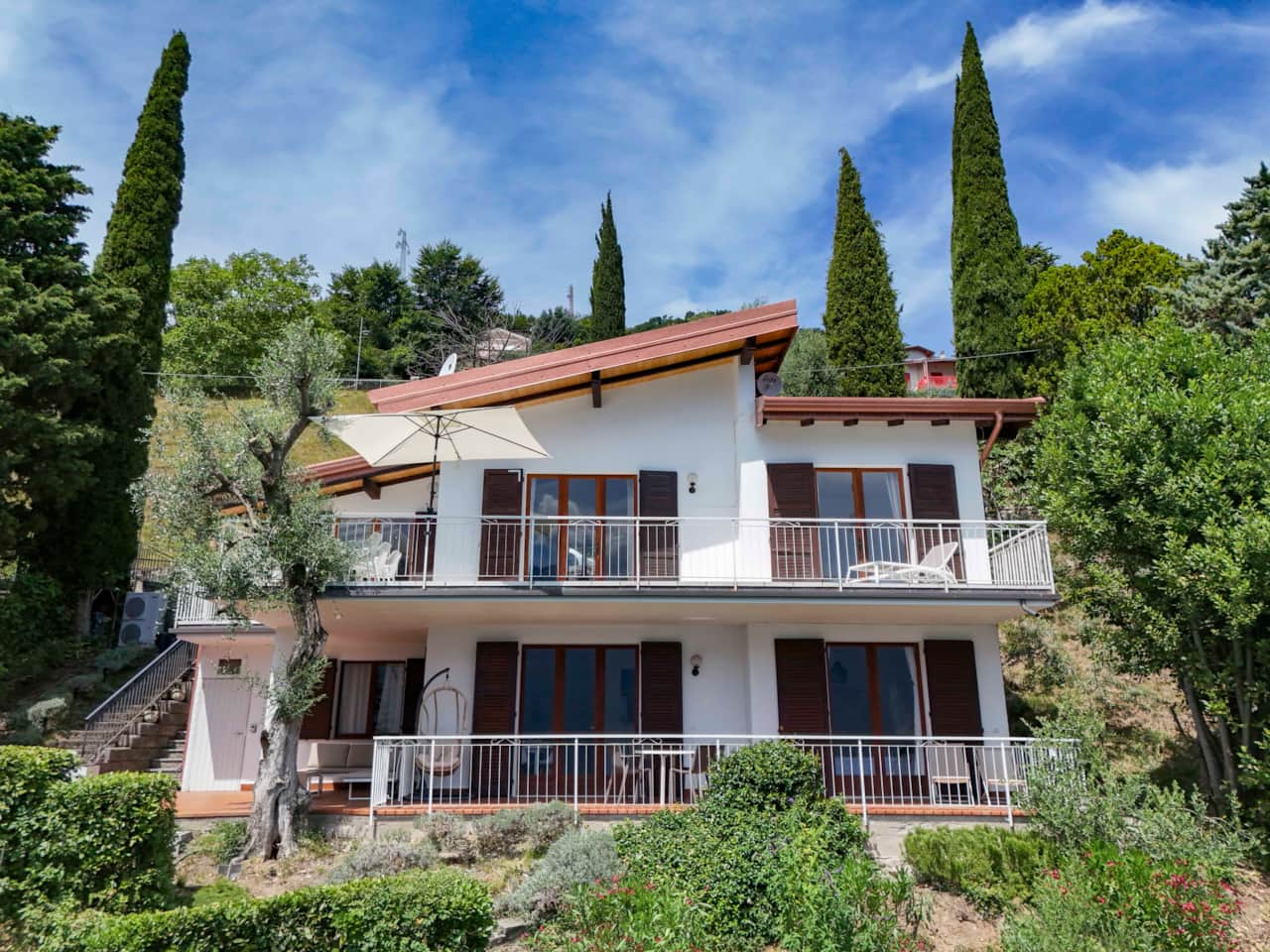 Charmantes Ferienhaus Villa Mare di Luci über dem Gardasee in Tremosine
