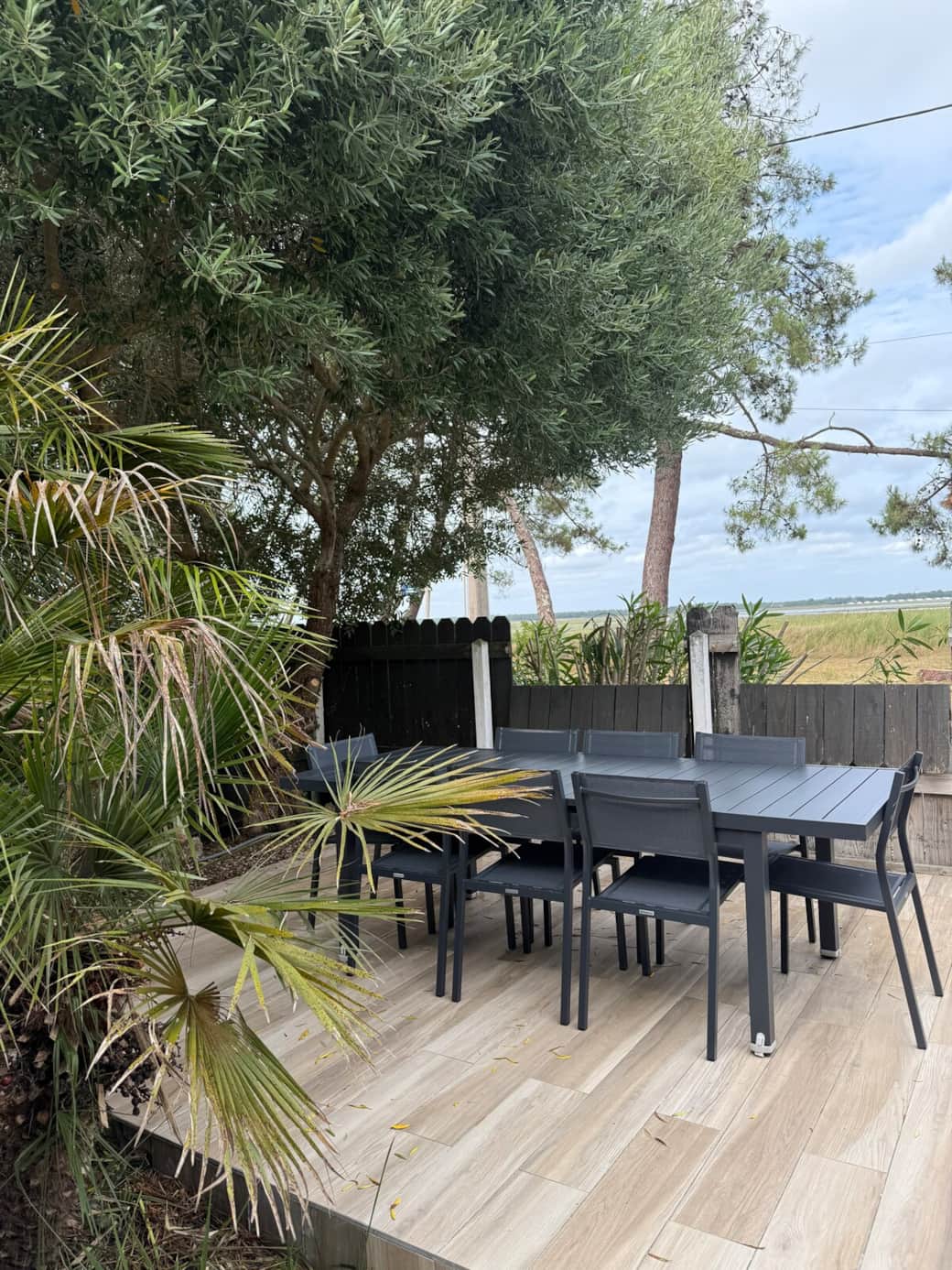 terrasse vue bassin terrasse vue bassin