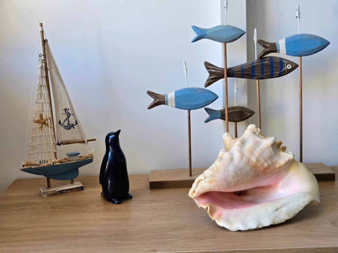 Détails de la décoration du "Studio Bleu"