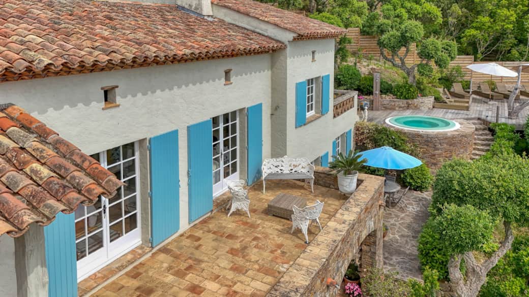 Terrasse supérieure