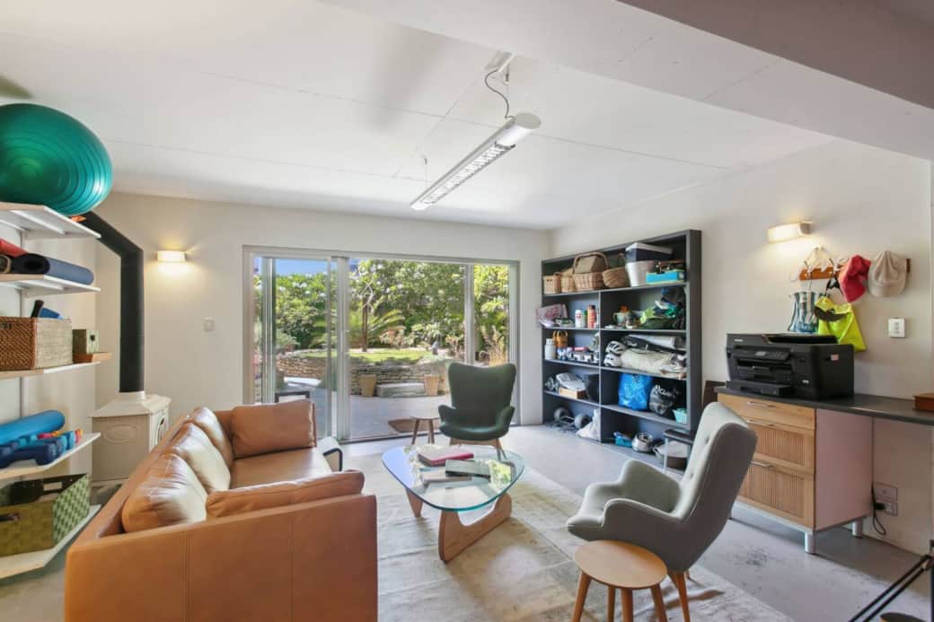 Lower level living room