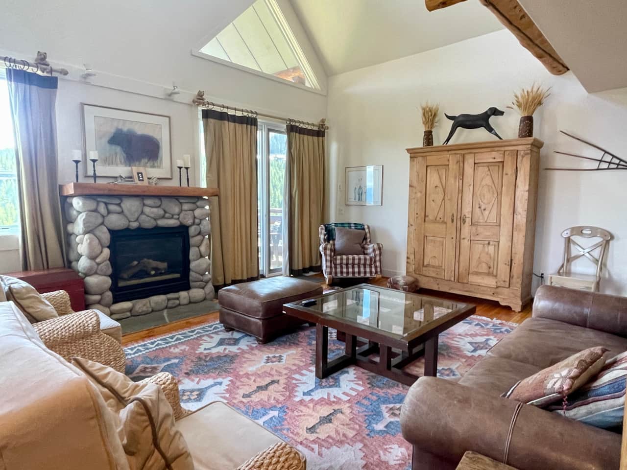 Ski in ski out vacation rental in Big Sky Montana