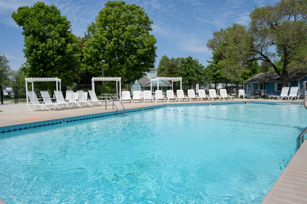 Floradale's large, heated pool