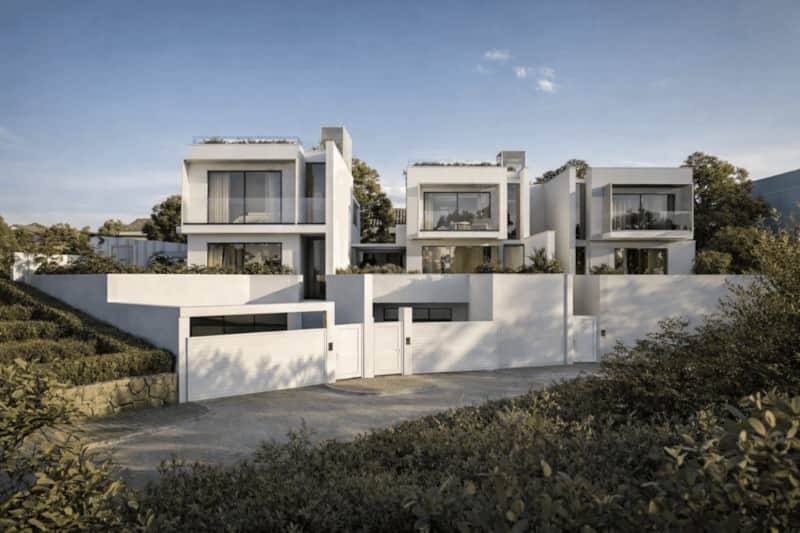 Villa AZULIS Athos a Via Bouganville, Golfo Aranci — esterno con piscina privata e vista mare