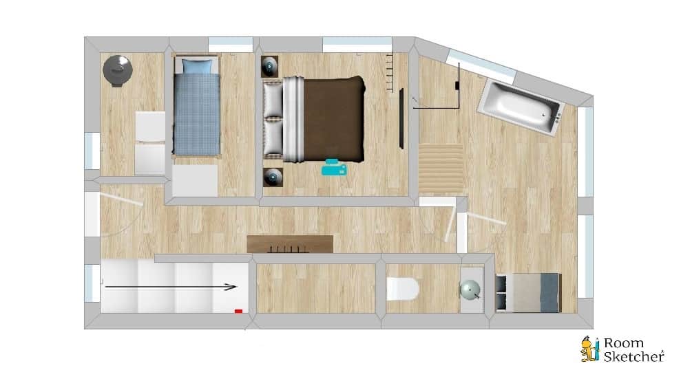 ALPINSTAR CHALET EG Grundriss