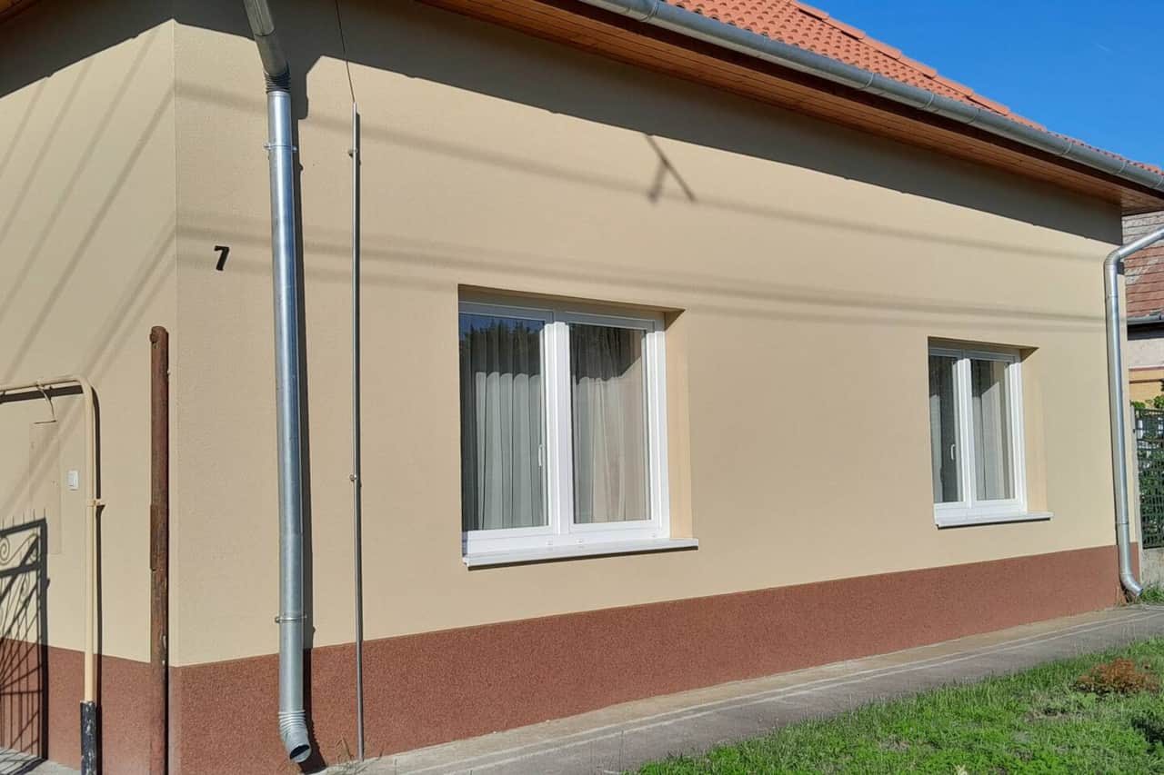 Exterior of the house