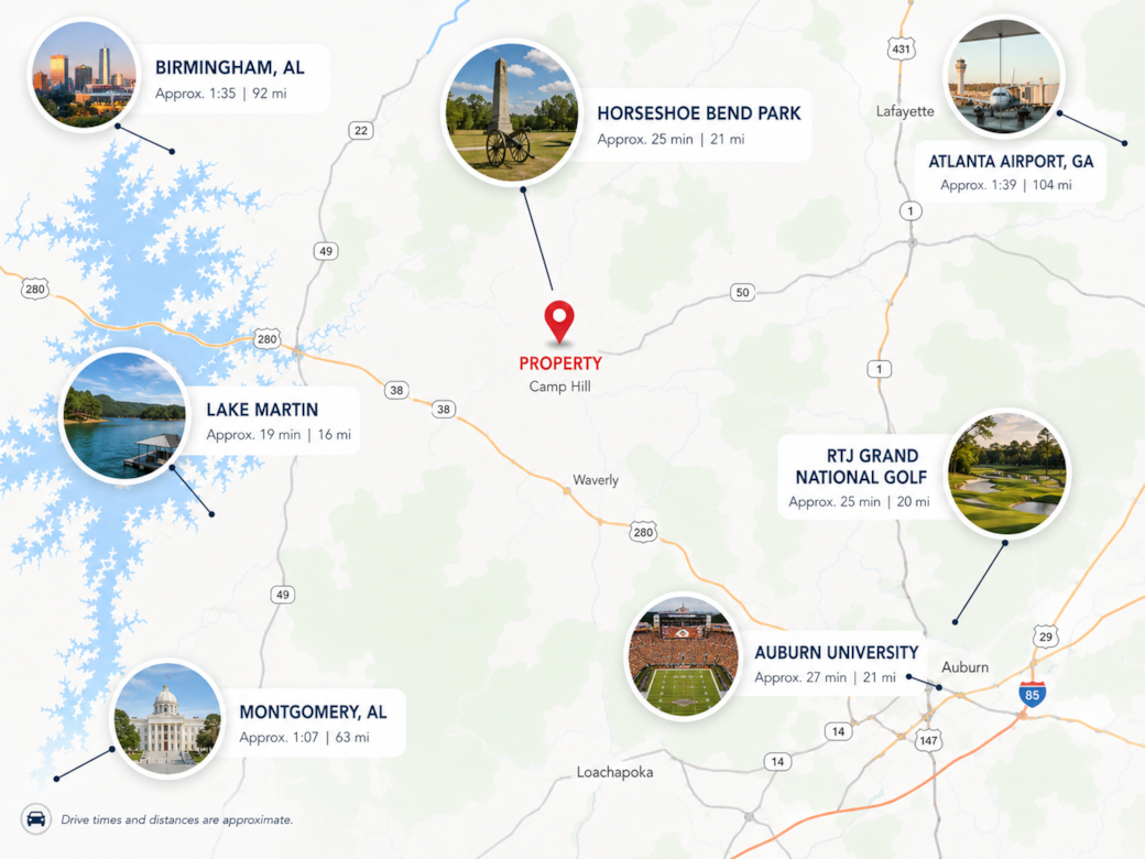 Map of the property location