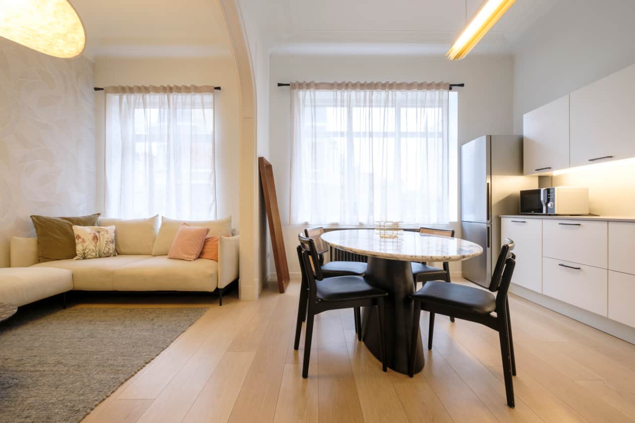 Living area / Dining area / Kitchen
