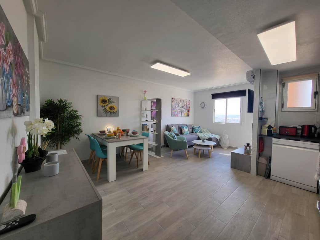 Panaoramaufnahme Wohnzimmer