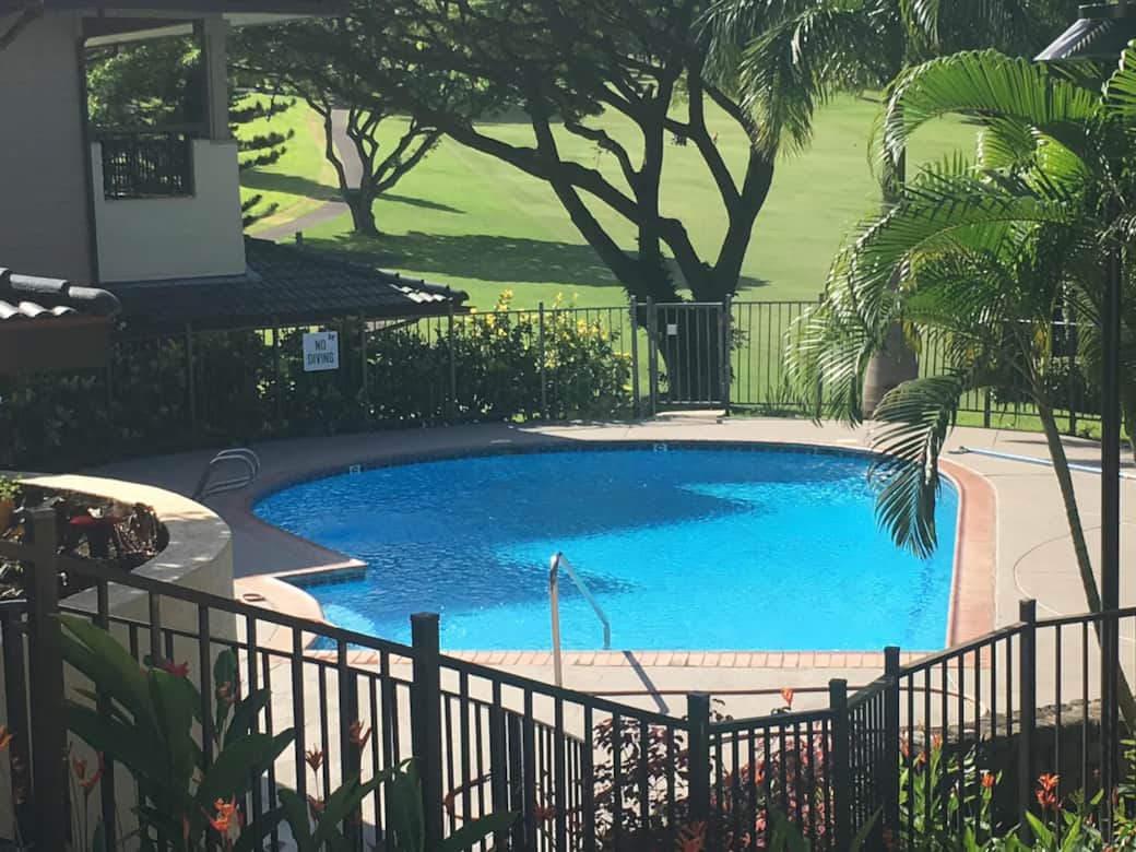 Nearby pool, includes BBQ Grill