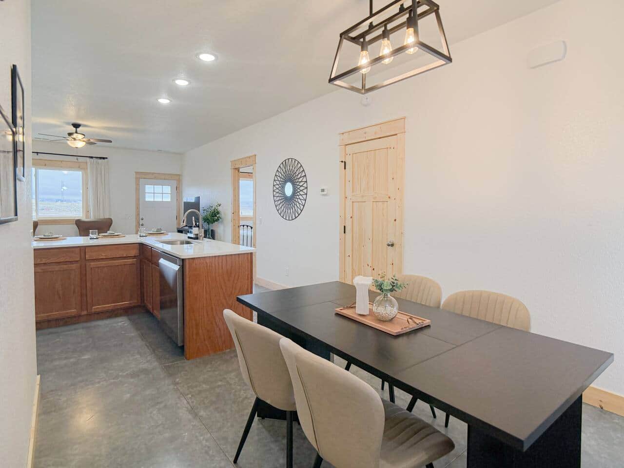 Piñon Home kitchen stainless appliances