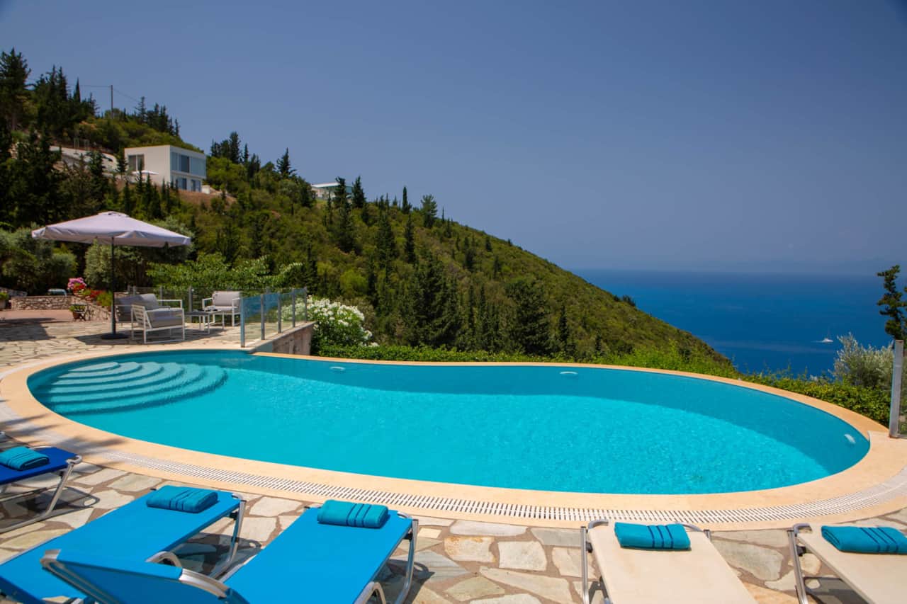 View from the pool