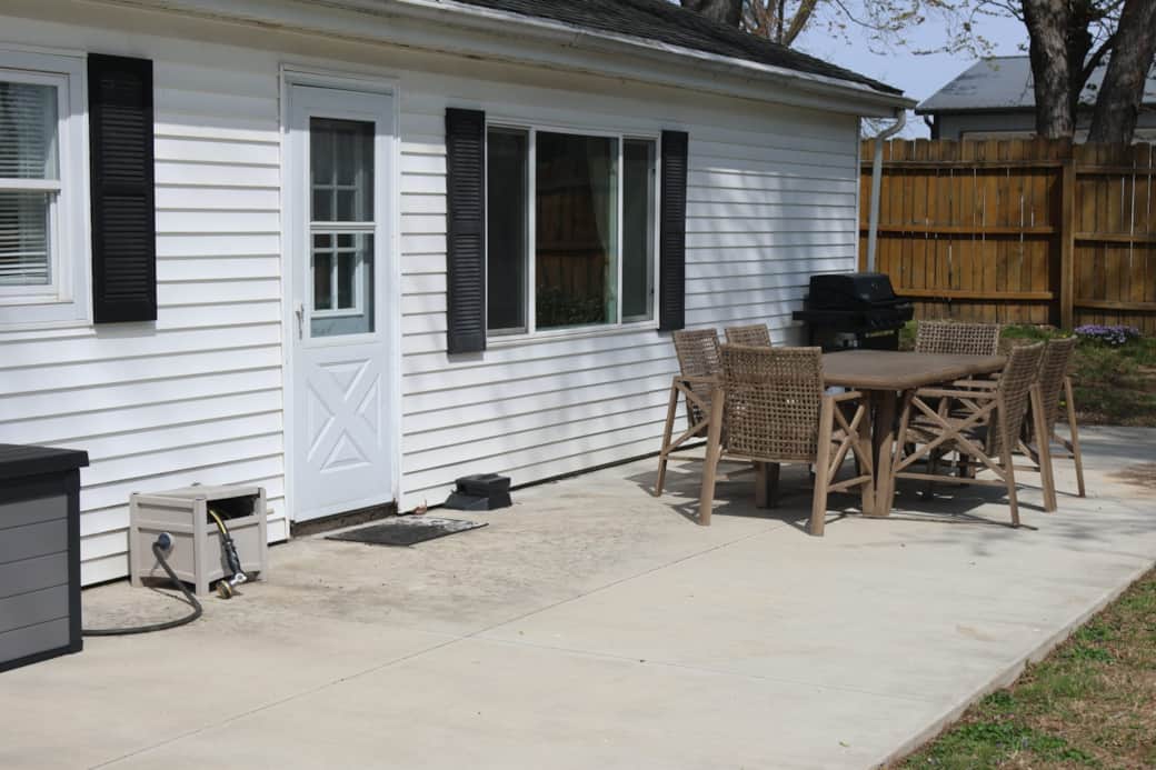 Back Patio