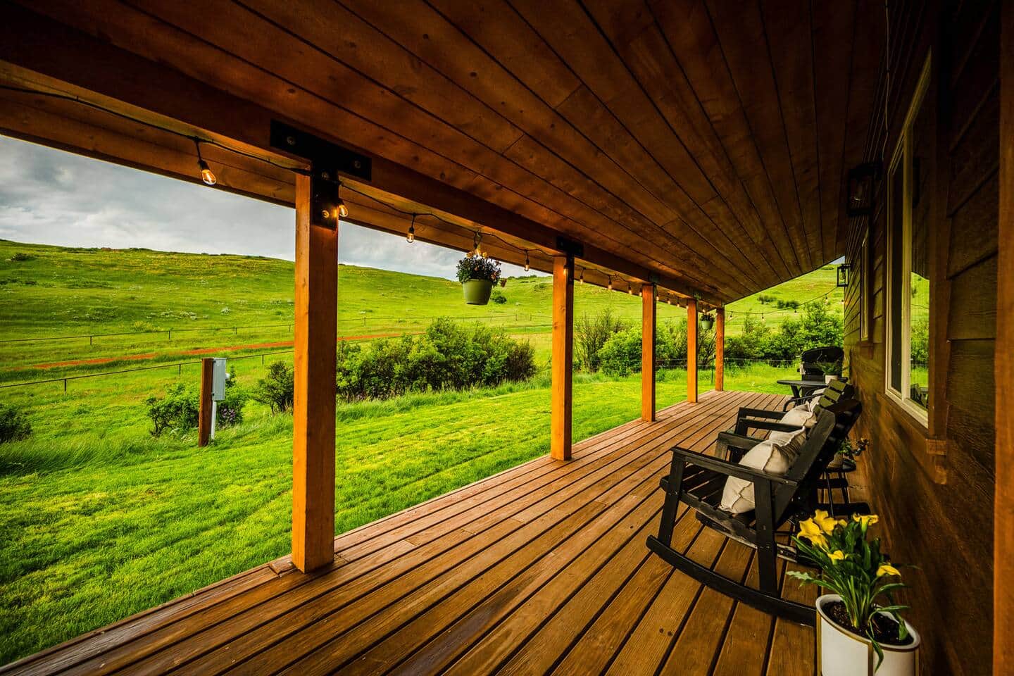 Magpie Cabin sunrise