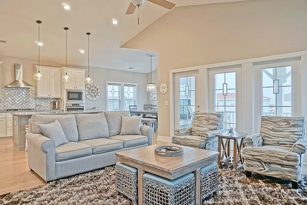 Main Living Area and Kitchen
