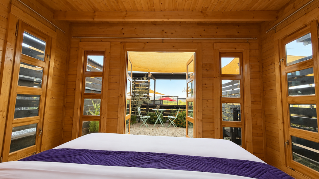 View from bed
