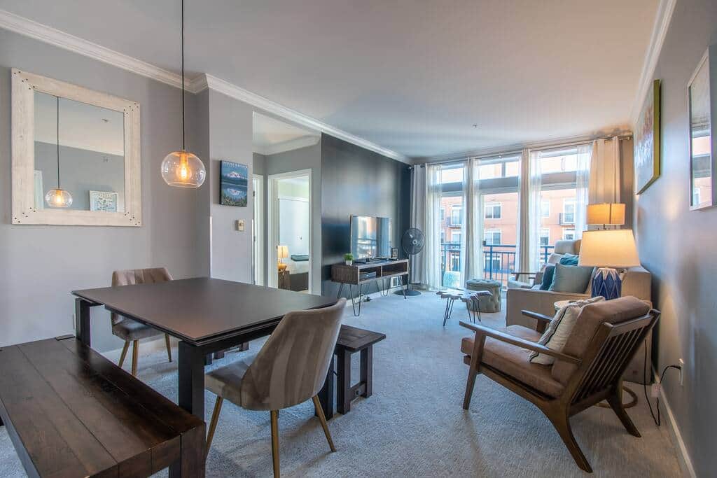 Spacious and comfortable living room