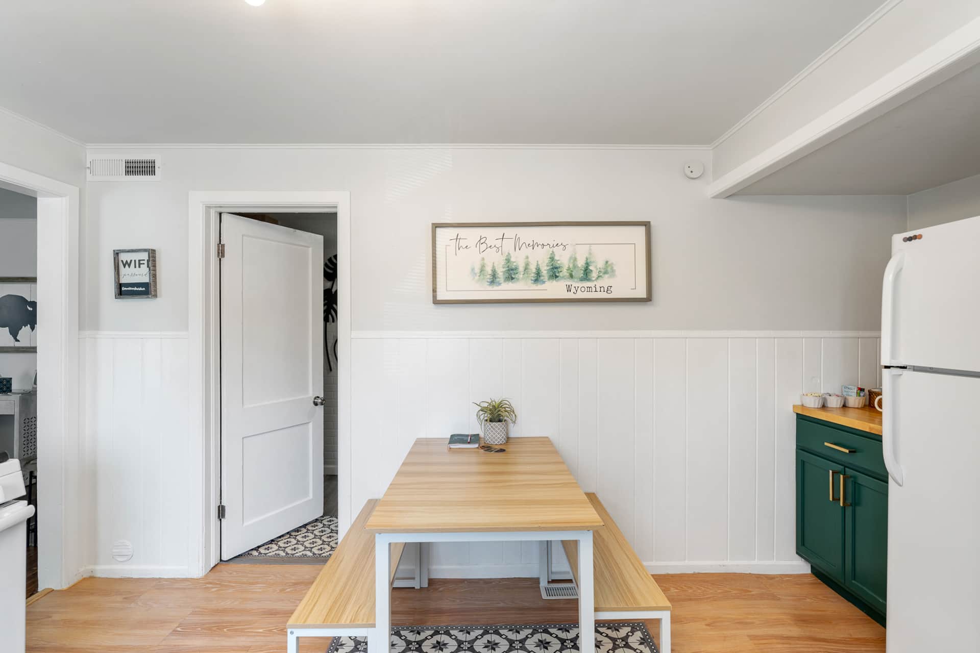 Emerald City Bungalow bedroom window