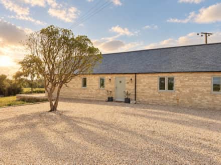 The Barn, terraces and grounds