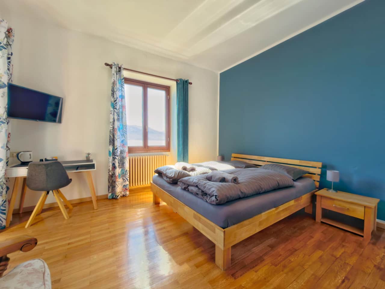 Zaffiro Zimmer Seeblick Villa Angelina Cannero Lago Maggiore