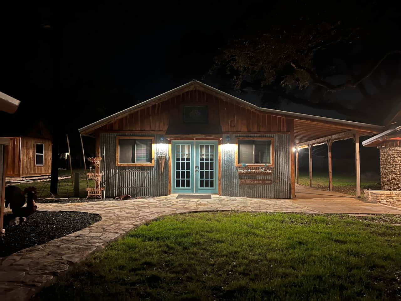 Work Shop at Night
