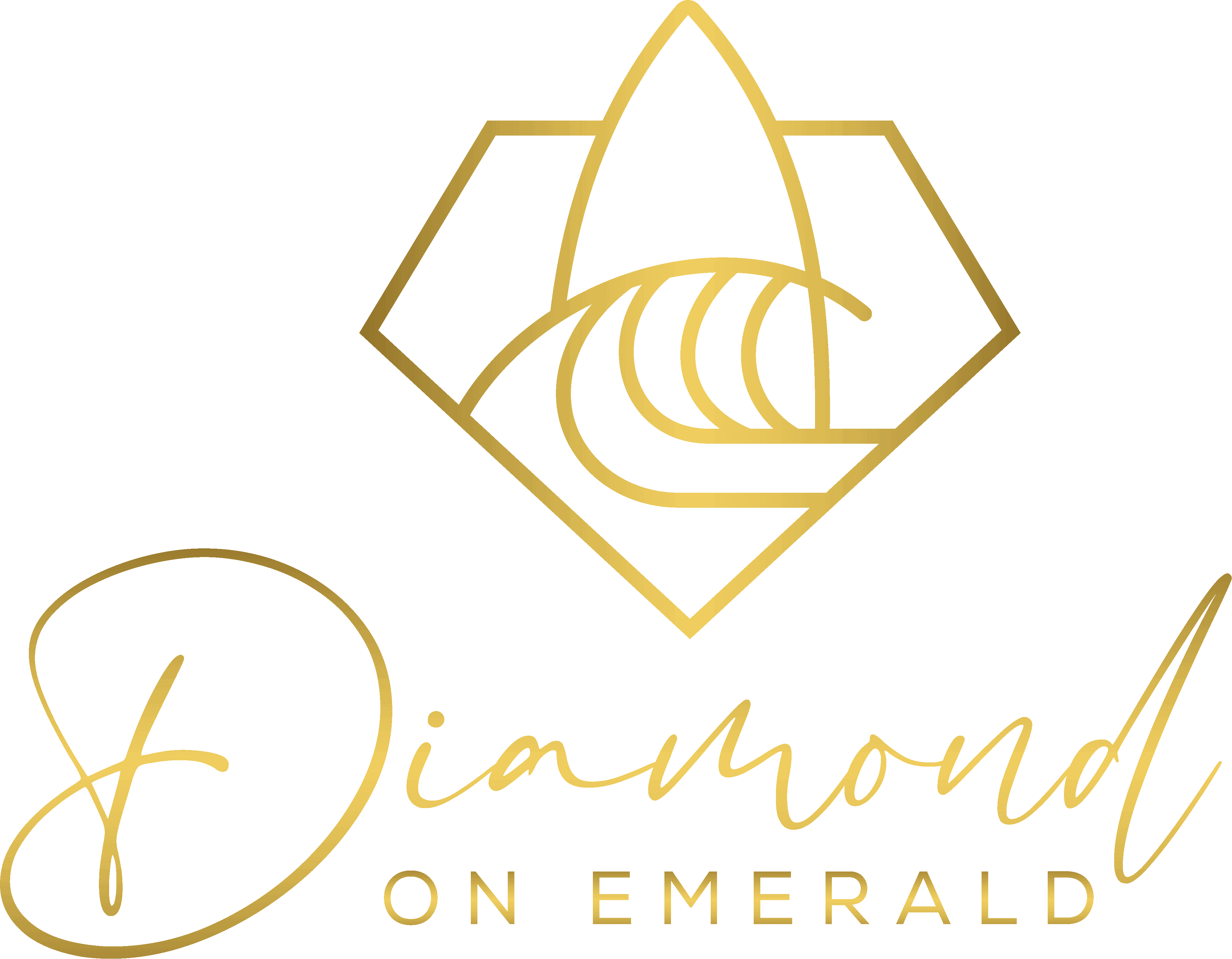 Diamond on Emerald