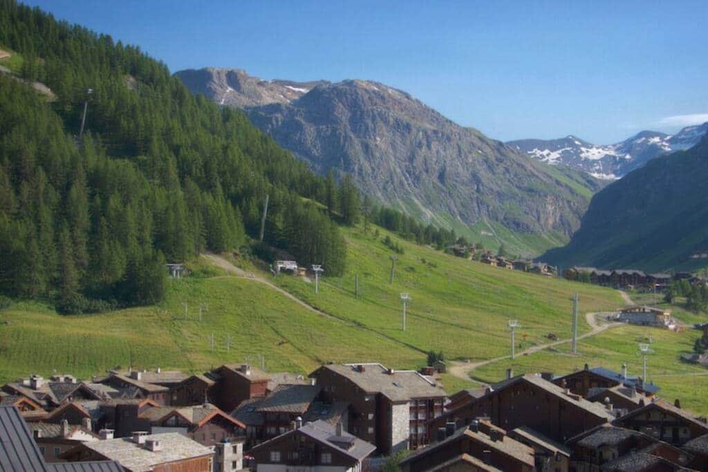 Vue depuis le balcon