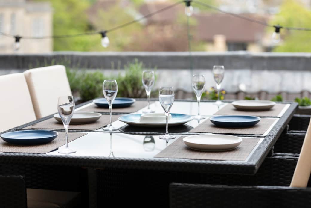 Balcony Dining Area