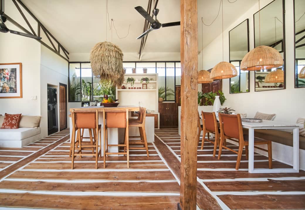 Salon et sol YOGISURF VILLA 2 - Canggu - BALI Salon et sol YOGISURF VILLA 2 - Canggu - BALI