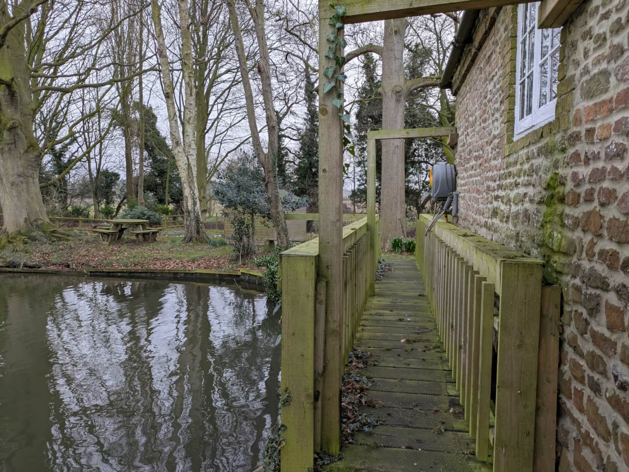 Bridge to Woodland Garden