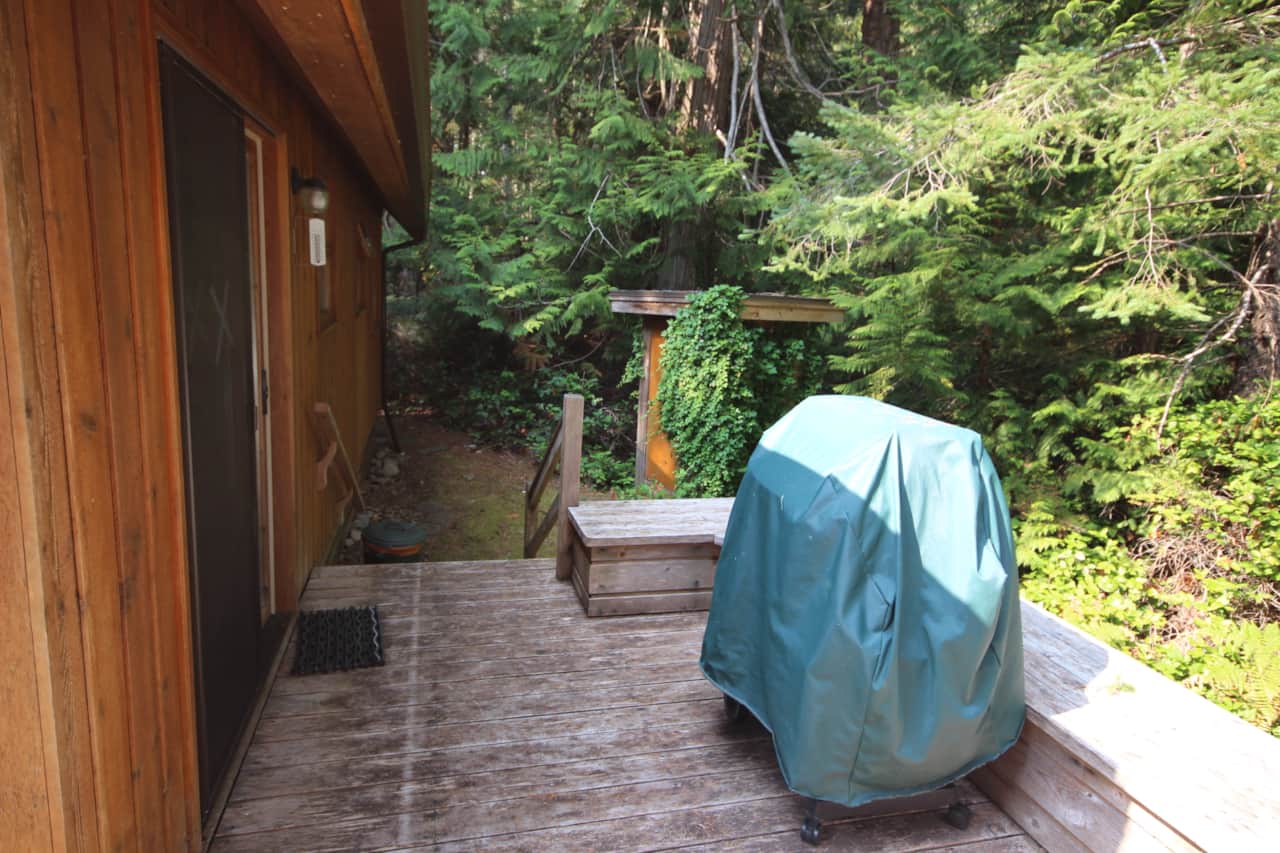 Side of deck