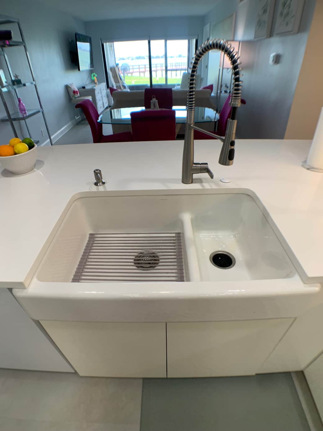 Kohler double basin Farmer's sink 