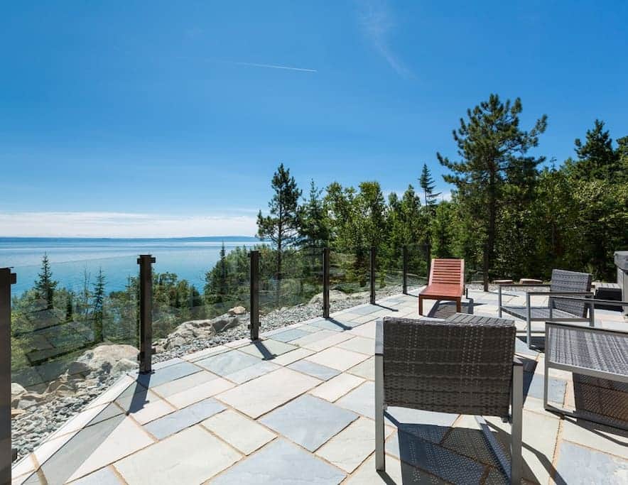 Terrasse et vue