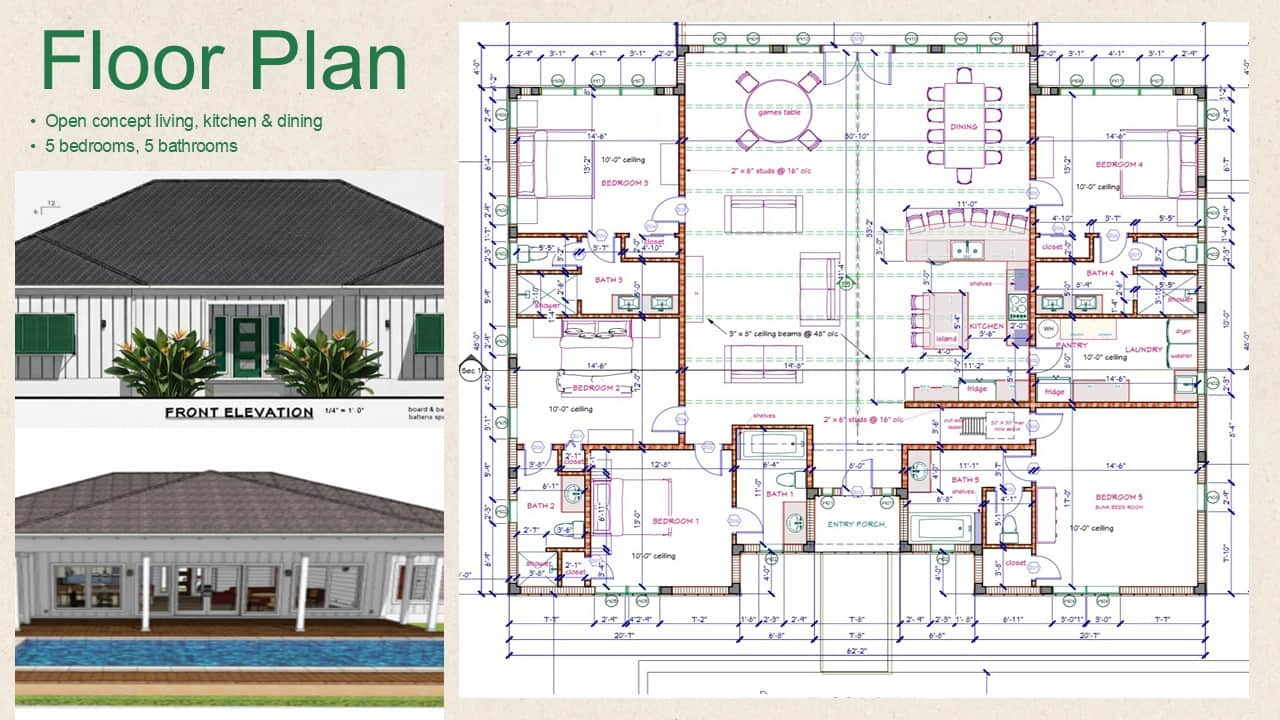 Hammock House Floor Plan