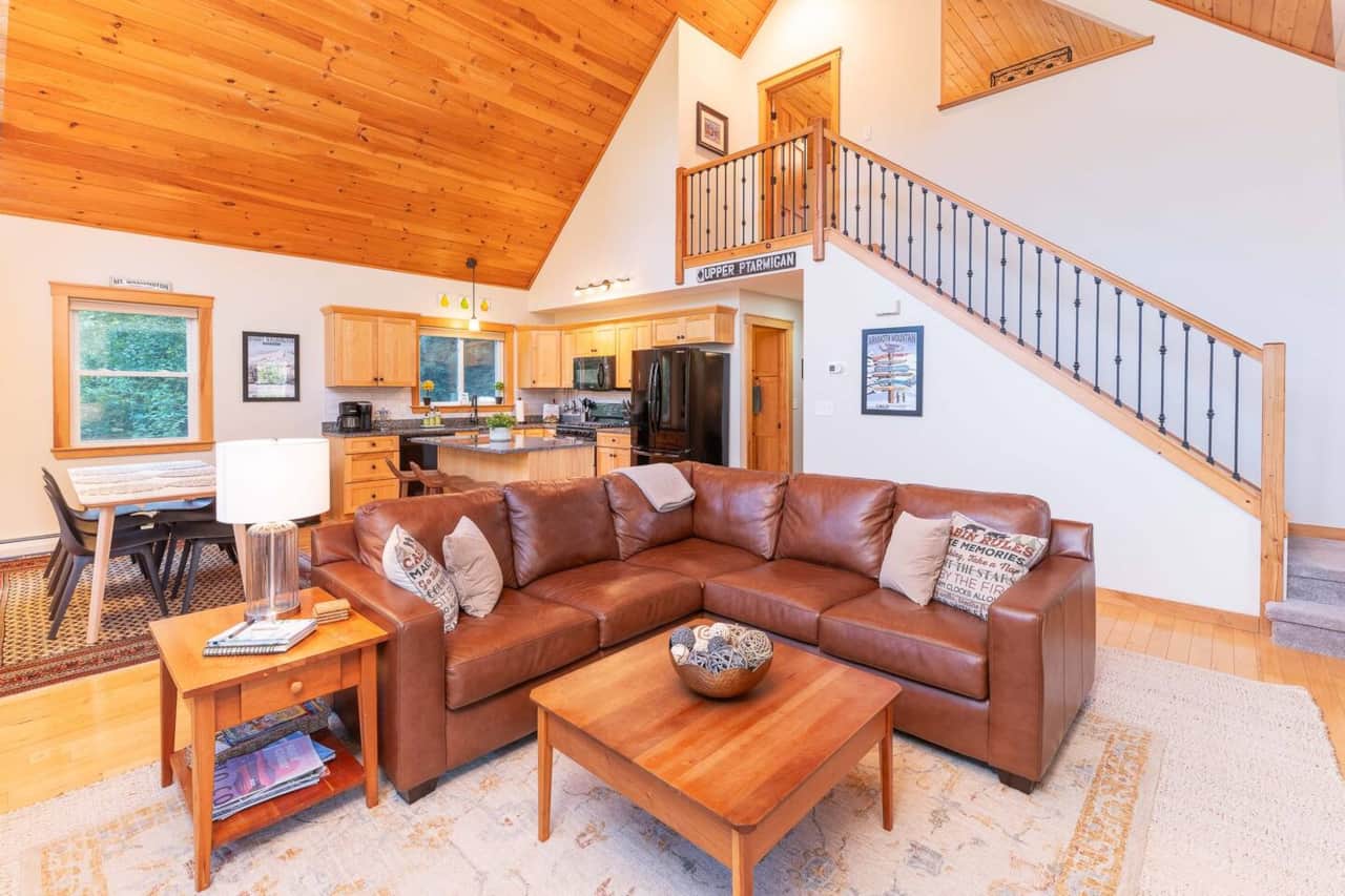 Open concept living area