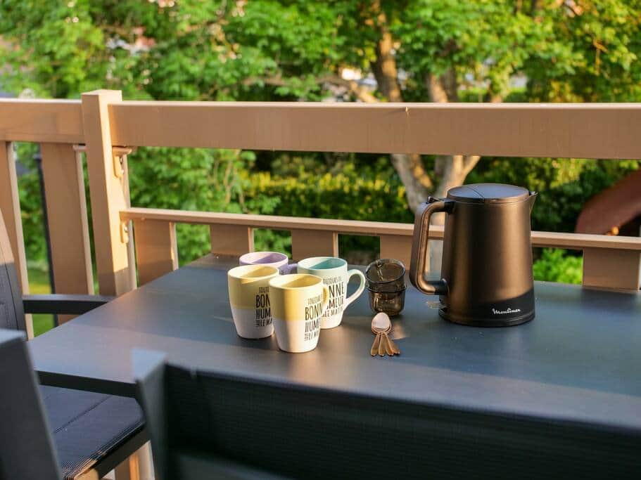 Mobilier d'extérieur, détente sur le balcon