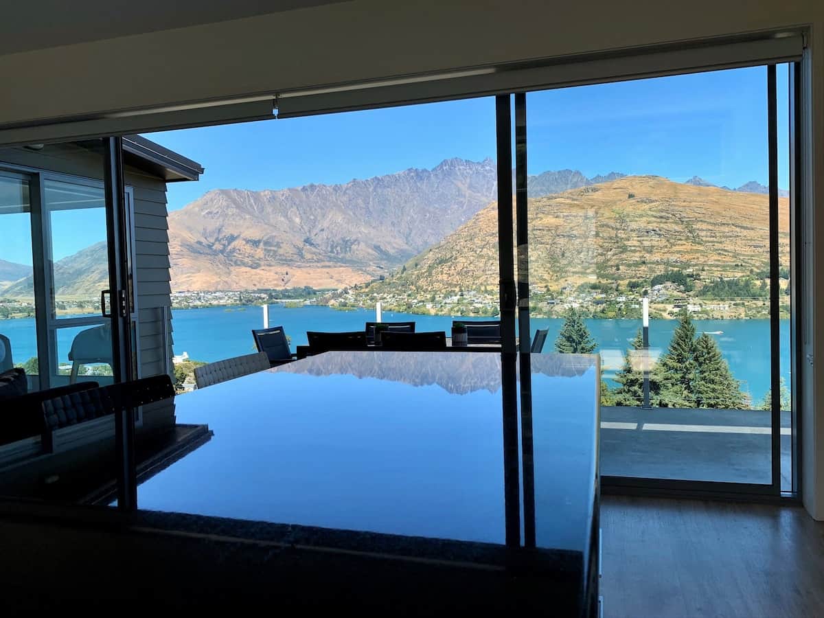 Breathtaking views of The Remarkables and Lake Wakatipu