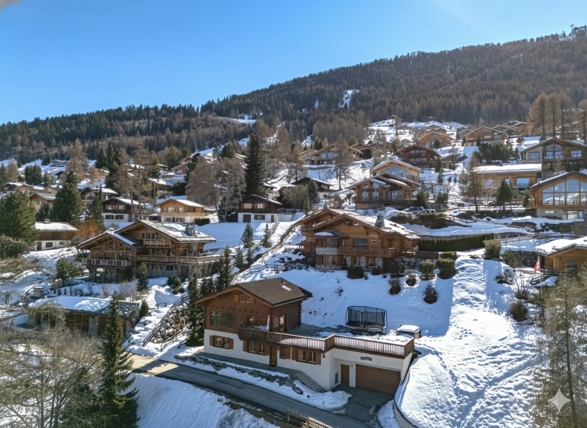 Convenient year-round car access with your own secure, private double garage.Essential Swiss comfort