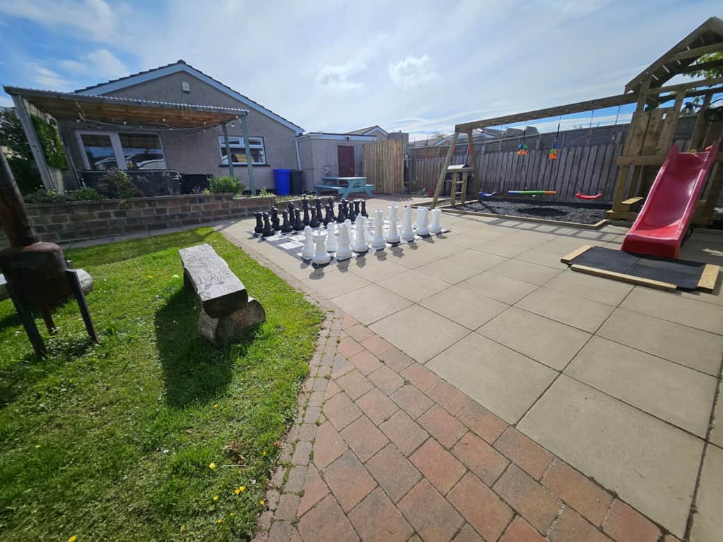 Back garden