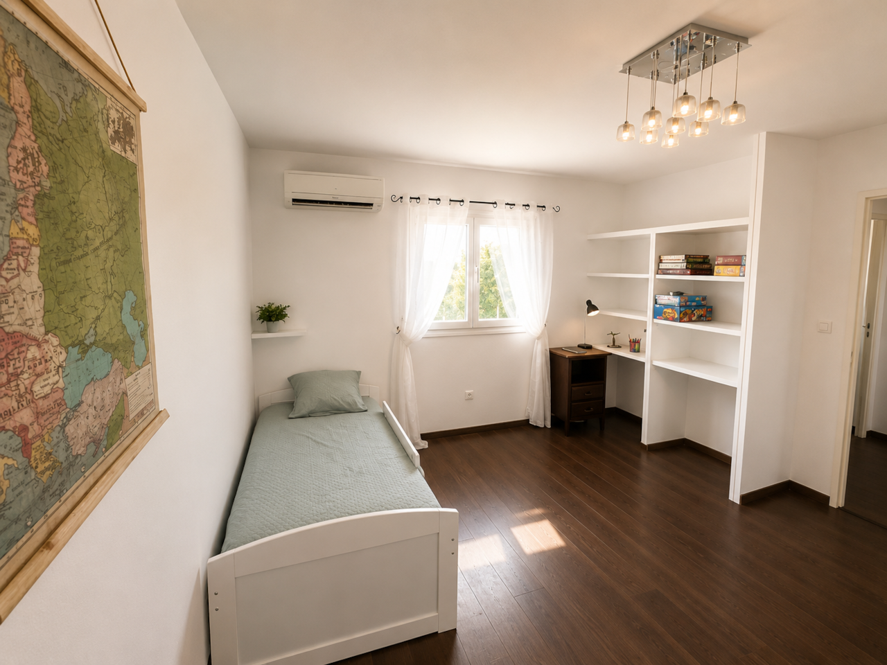 chambre 2 lits simple étage