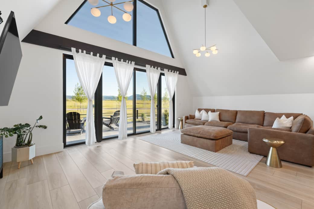 Living Room + Sliding Glass Door