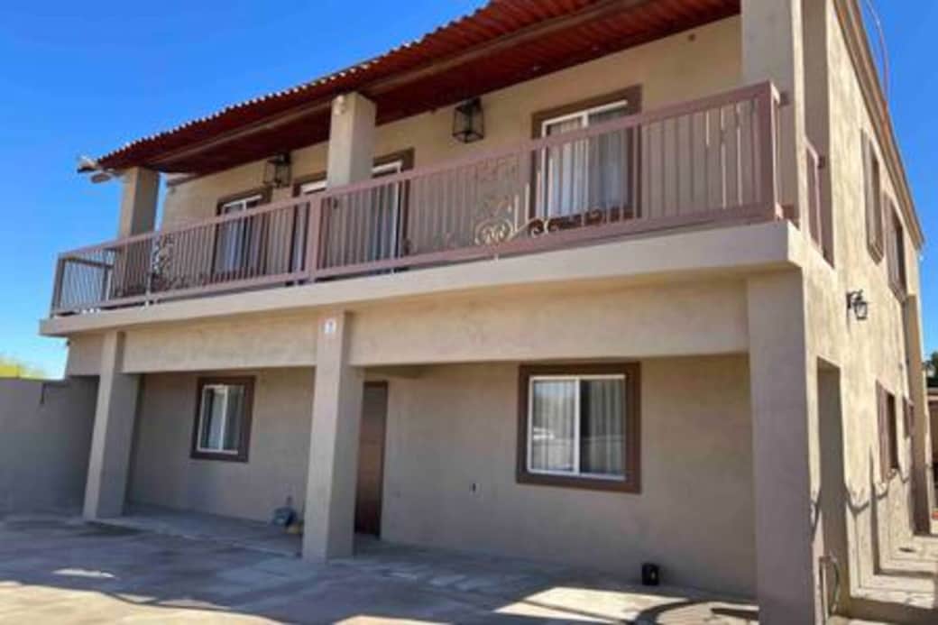 Front House and spacious Balcony