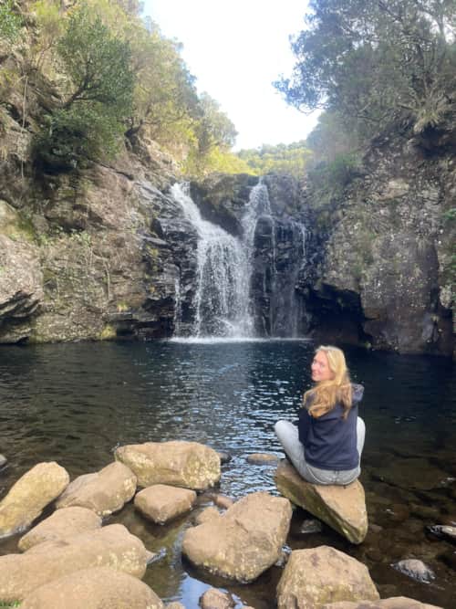 Levadawandeling bij Calheta op Madeira