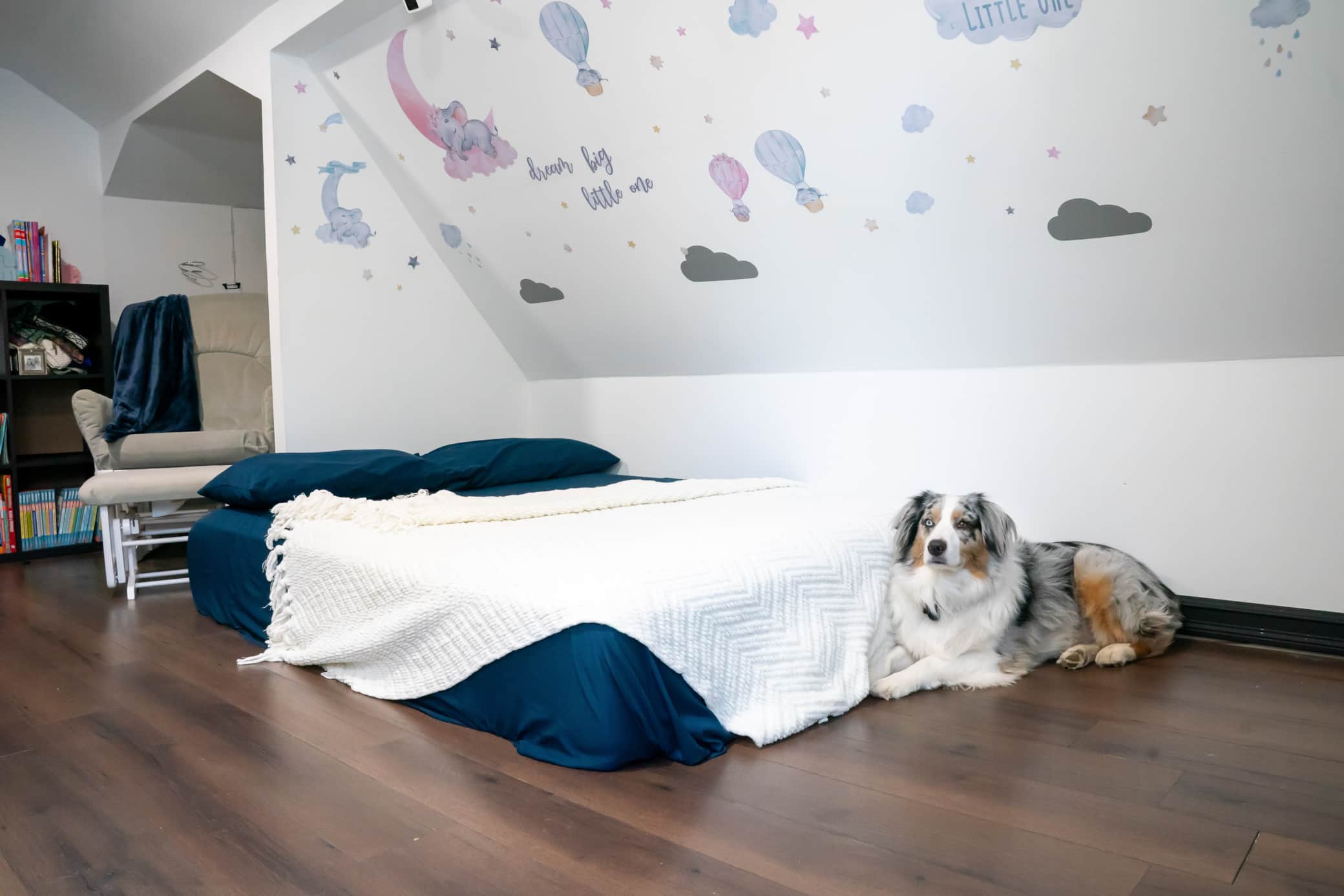 Second Floor Bedroom. Floor bed. Loki.2.jpg