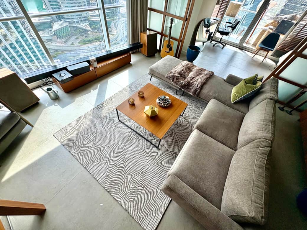 Lay down, relax enjoy the view with some quality tunes.