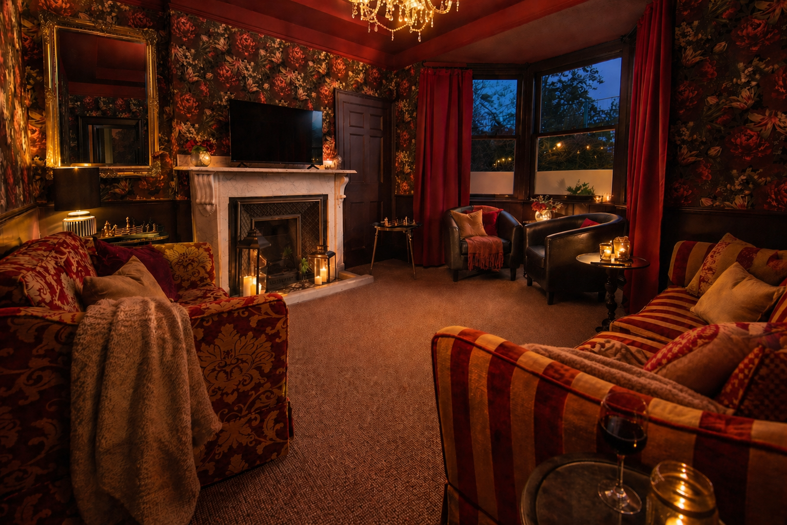Lounge area for relaxing, reading or quiet time