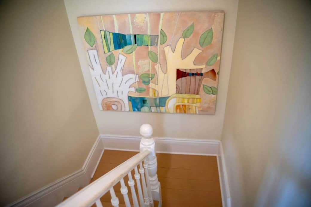 Original art throughout the home