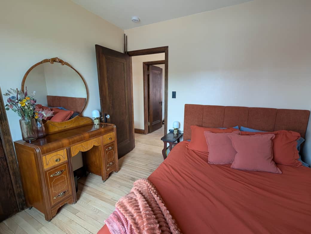 Locally sourced vintage furniture featured