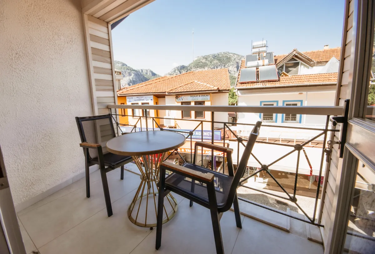 Balcony of room no 3