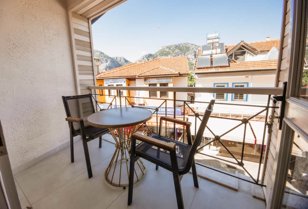 Balcony of room no 3